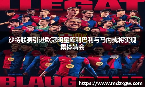 沙特联赛引进欧冠明星库利巴利与马内或将实现集体转会
