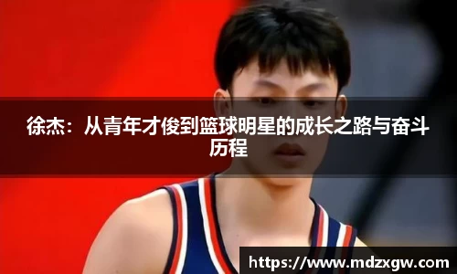 徐杰：从青年才俊到篮球明星的成长之路与奋斗历程